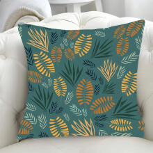 Sohvatyynyn päällinen Vihreä Lehti 45x45cm