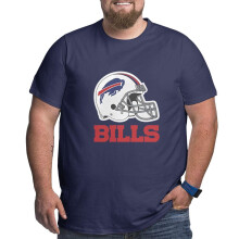Herre-T-shirt med stort og højt fodboldholdslogo