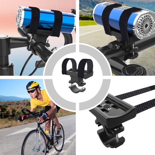 Set van 2 houders voor fietsstuurlamp 2