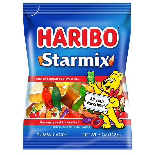 Starmix fruit snacks soft sweet 5 oz bag (12 pack)