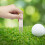 Accessoires voor golfbal tee standaard mat (6 stuks) 2