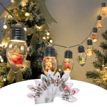 Vánoční světelná šňůra 2m s 10 LED diodami