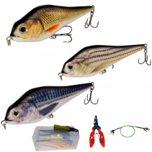 Iascaireacht luíonn bait snámha jerkbait4.1inch agus6inch