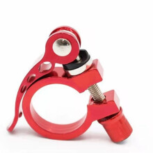 Objímka sedlovky kola pro trubku 27,2–28,6 mm, červená