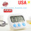 Timer digitale da cucina con display LCD magnetico e allarme con conto alla rovescia. 1