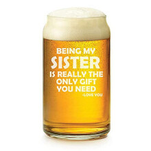 Verre à bière humoristique 473 ml (16 oz)