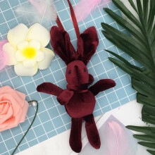 WinysinPlush Hanger Konijn Pop Valentijnsdag Hanger Bloem Decoratie Cadeau