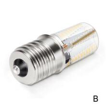 Ampoule LED E17 silicone, culot maĂŻs, 110 V, 72 LED SMD