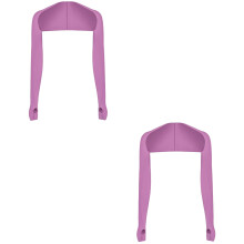 Armmouwen van polyester met zonbescherming voor golf en outdooractiviteiten (2 stuks)