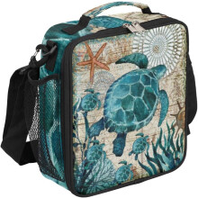 Sea Turtle Lunch Box Bag Kids Waterproof Insulated 1 Pack