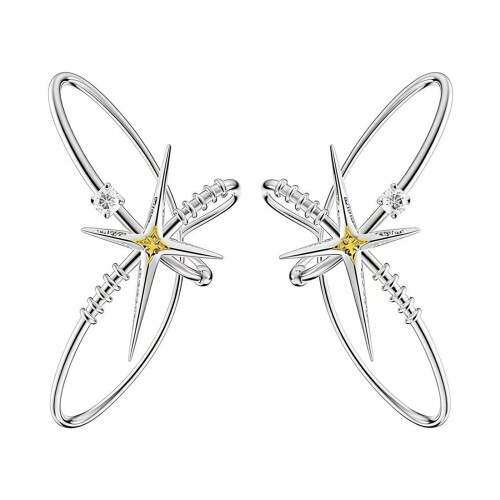 Ensemble de manchettes d'oreilles hexagonales, grimpeur