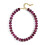 Collier de perles géométriques, accessoire de déclaration-Violet 1