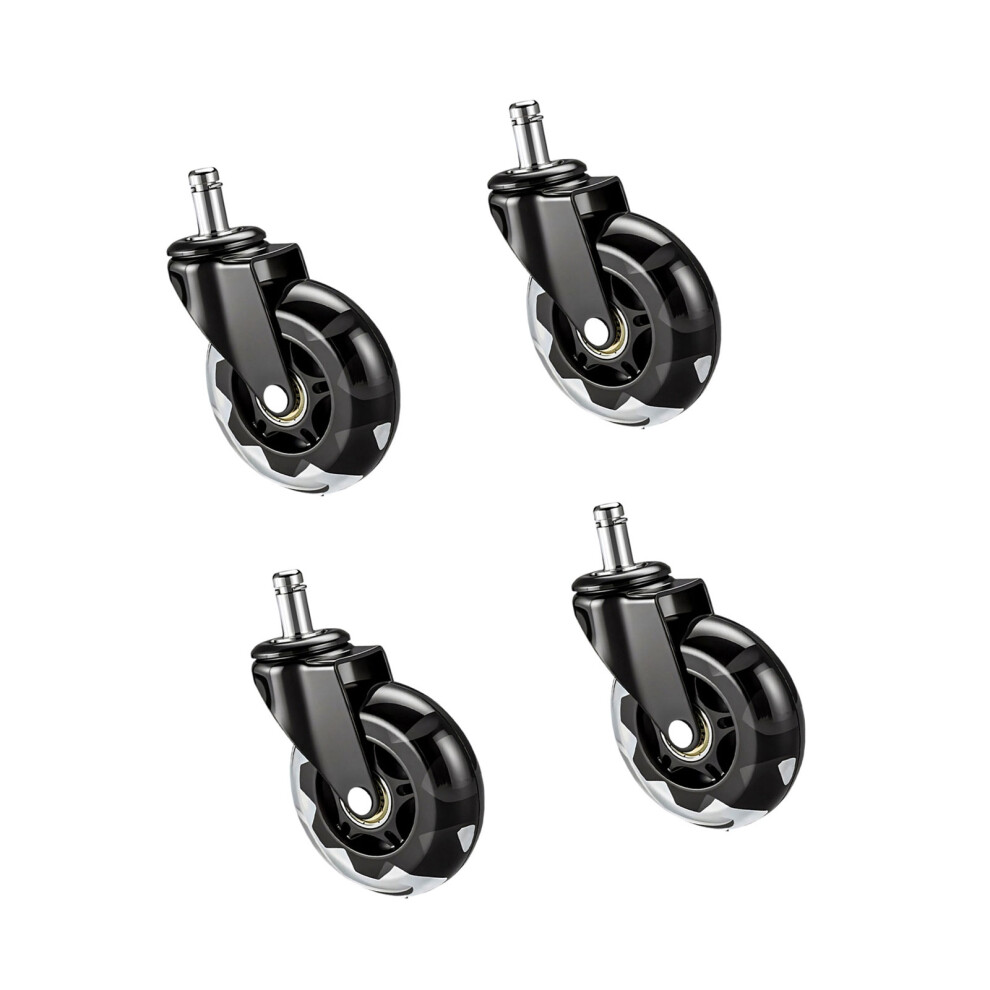Strong Twist Casters With Noise Reductions & 360 Degree-4 Black 7751001495984