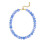 Handmade Long Beaded Strand Necklace Versatile-Light Blue 1