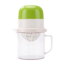 Handmatige citruspers met maatbeker en rasp