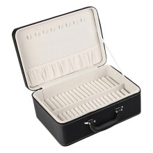 PU Leather Bracelet Holder Box Featuring 36-blackwhite SXW