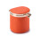 Display Box Necklace Storaging Case for Secure Storage-Orange 1