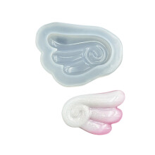 Support pour téléphone portable Diamonds Angel Wing-aile lisse.