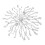 Stylish Sun Goddess Embossed Pin Brooch Handcrafted-Silver 2 1