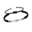 Stylish Adjustable Handmade Rope Bracelet Unique-Black 1