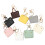 Multipurpose 8pcs Leather Key Chain Wallet Set For Men Women 1