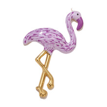 Stylish Flamingo Bird Charm For Necklace Bracelet-Purple