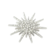 Stylish Zinc Alloy Star Shaped Brooch Pin For Women Clothing-1