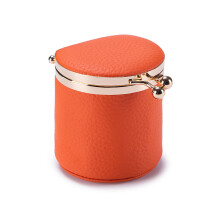 Portable Jewelry Case Beautiful Jewelry Box for Women-Orange