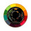 Broche à roue de couleur rotative en alliage,-Couleur 1