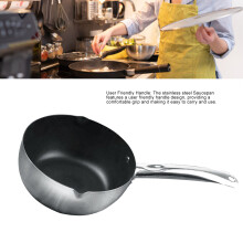 22cm Nonstick Stainless Steel Milk Pan