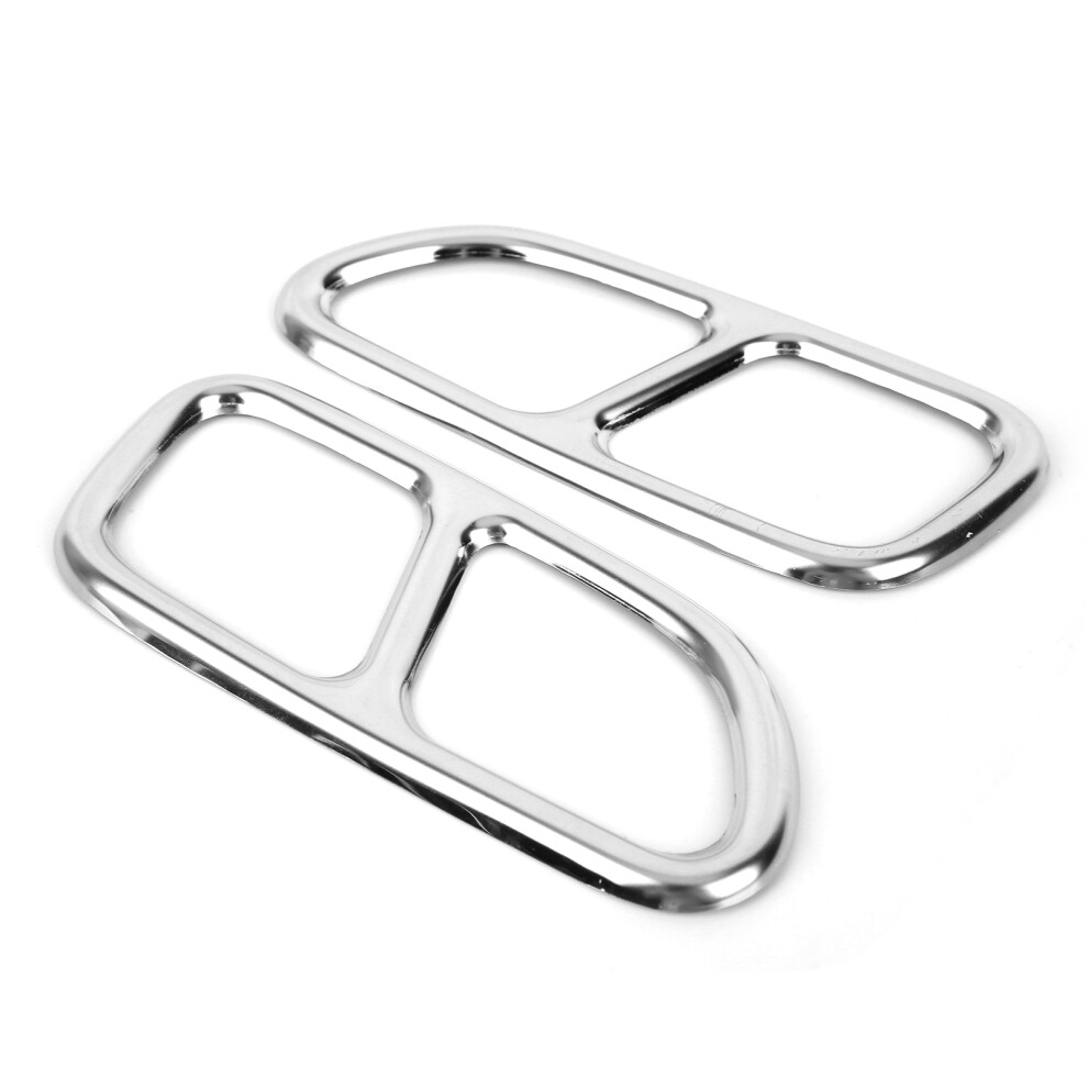 Quad Exhaust Tip Trim For Cla 2013-2015 7340572700360