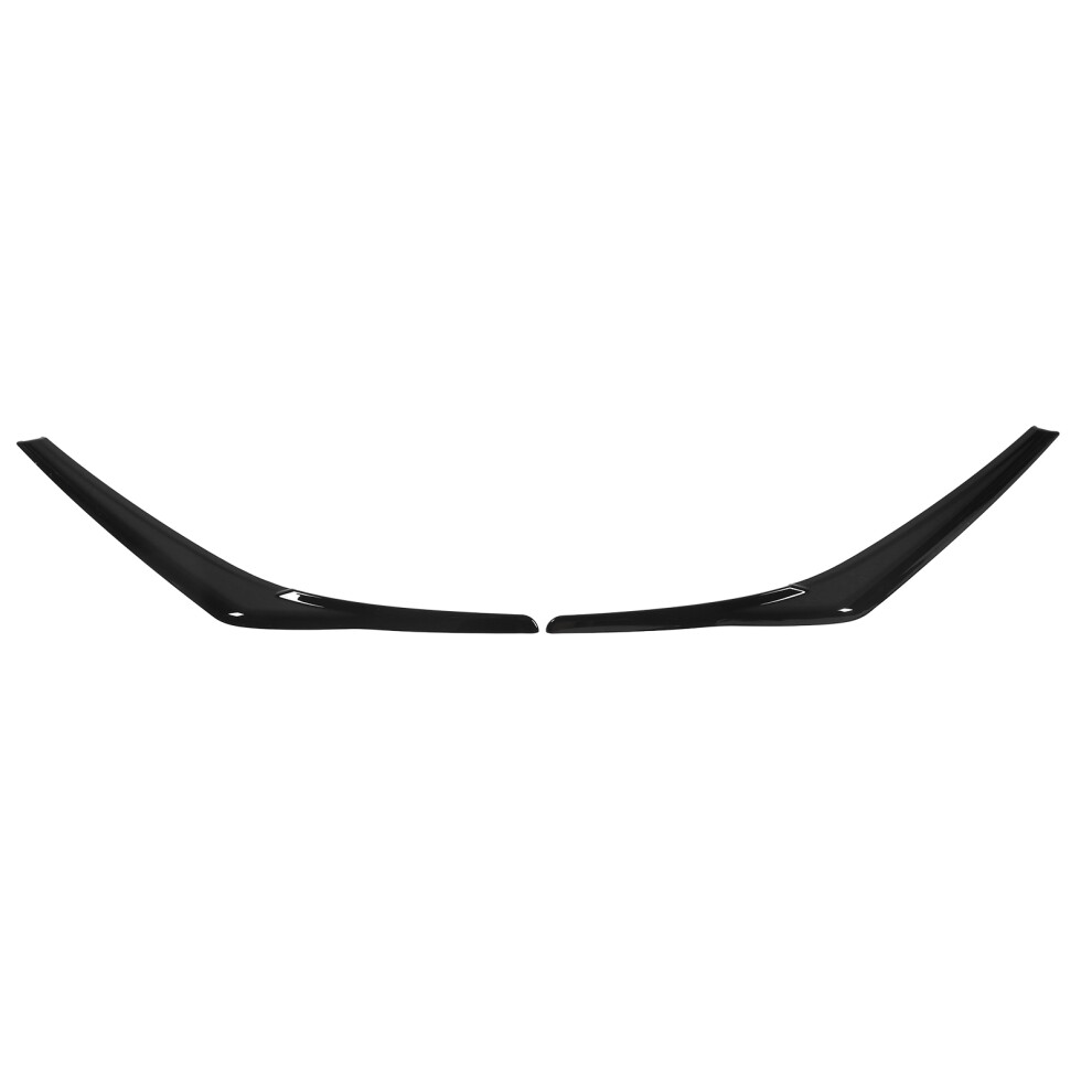 Bright Headlight Eyebrows Camry 2018-2023 Black 7340572701183