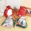Sac à cordon de Noël en polyester et coton imprimé 5