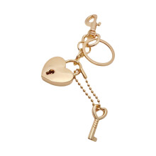 Trendy sleutelhanger met-Gouden sleutelhanger sleutelhanger