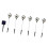 Plastic Pathway Light Solar Deklamp-1 1