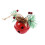 Christmas bell pendant ornament red 1 piece 1