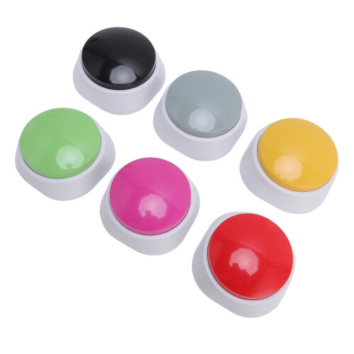 6PCS 30s Recordable Pet Communication Buttons