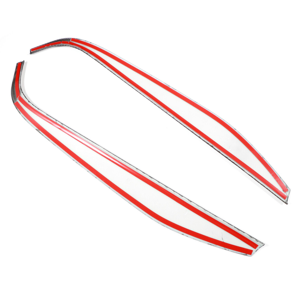 Abs Centre Console Trim Strips Pair For Mercedes A 7340572699022