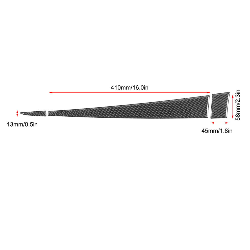 Carbon Fibre Trim For Lancer Dashboard 7340572699411