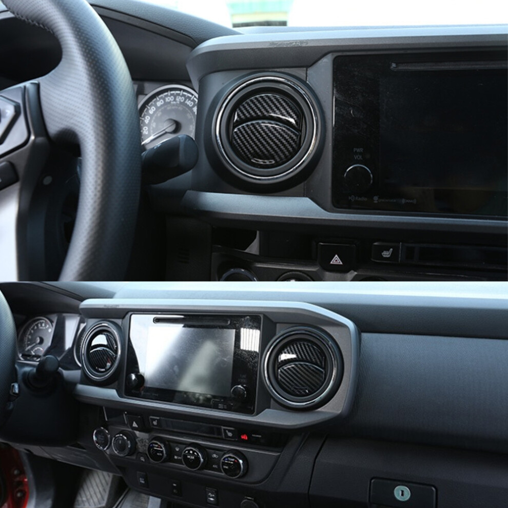 Tacoma 2016-2020 Carbon Fibre Vent Decor 7340572699565