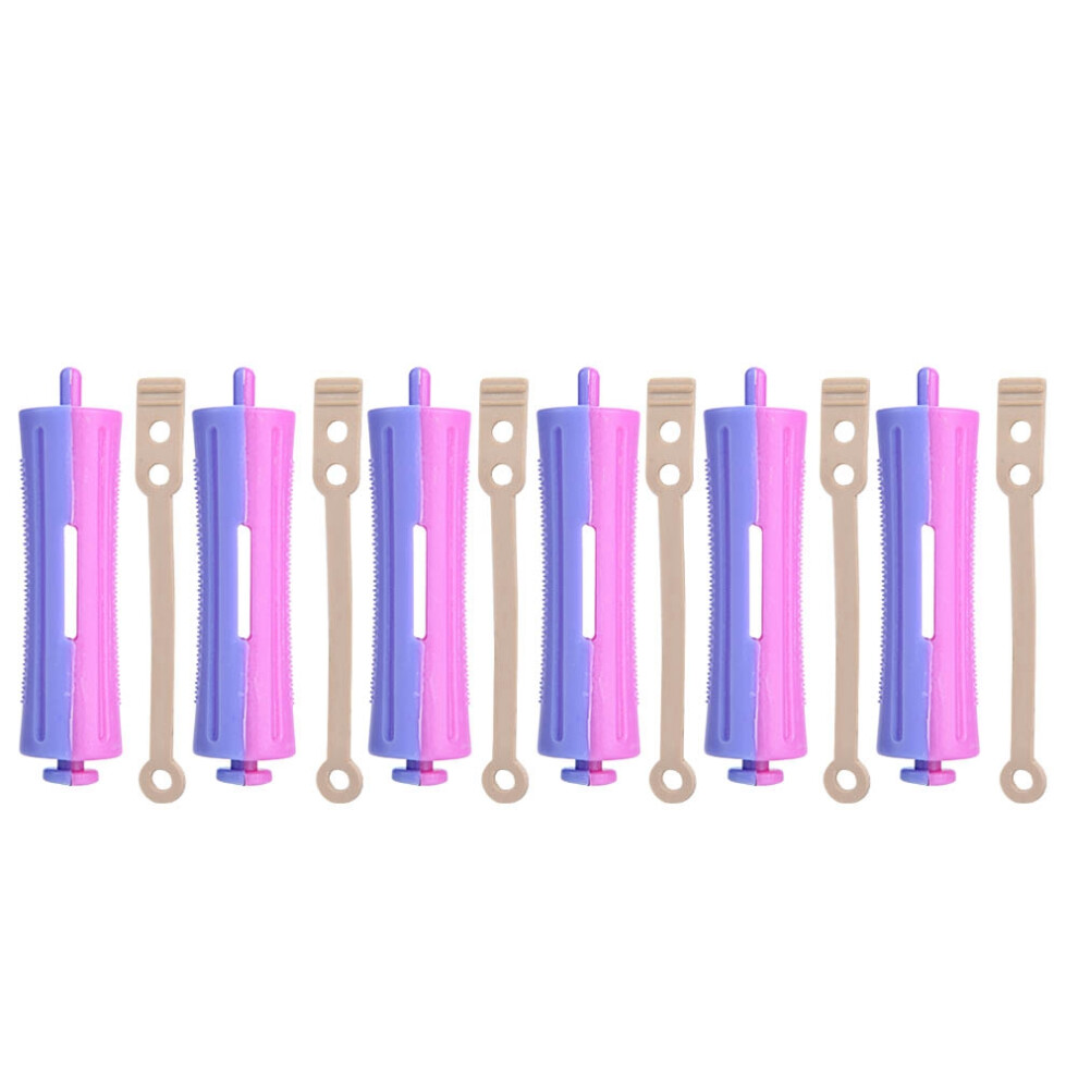 6pc Heat Perm Wave Rod Hair Rollers