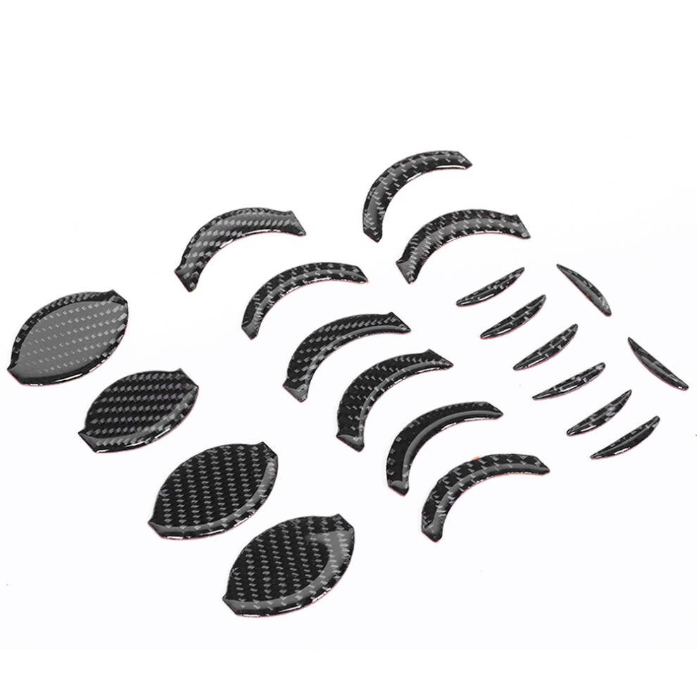 Real Carbon Fibre Vent Cover Set Gtr R35 20Pcs 7340572719270