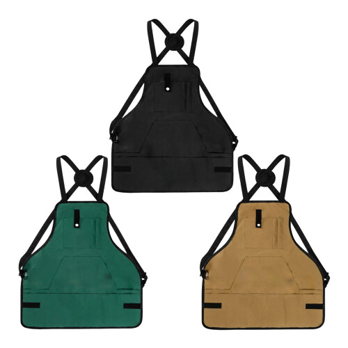 Tool Storage Apron Work Apron for Various Professional-Black 1