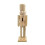 Casse-noisette en bois brut, 38 cm 1