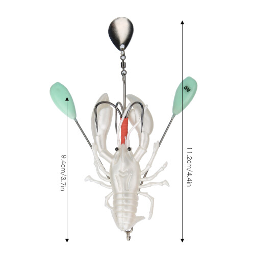Crayfish Bait with Hook for Fishing