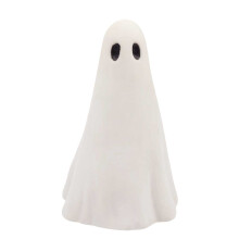 Decoración de fantasma blanco de resina, adorno de jardín para Halloween