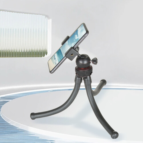Professonal Flexible Tripod with 360 Rotation