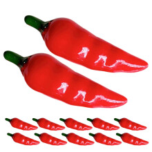 Múnla Piobair Shaorga Chili Cúr Dearg 25 phíosa