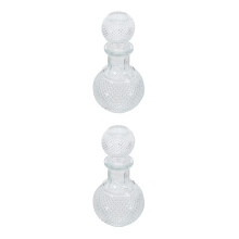 2St Doorzichtige Glazen Flesdispenser 250Ml Voor Whisky En