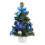 Artificial Christmas Tree Royal Blue 3D Shiny Small 1